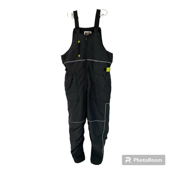 Epik Sz XL Reflex Pro Bib Overalls Reflective Insulated Elastic Shoulder Straps - Picture 1 of 9
